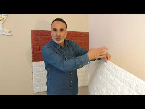 Video: Beyaz Tuğla Duvar (64 Fotoğraf): Mutfağın Iç Kısmındaki Tuğla, Tuğla Dekorasyonunu Taklit Etmek Için Duvar Paneli