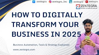 How to Digitally Transform Your Business in 2025 | Business Automation, Tools & Strategy Explained