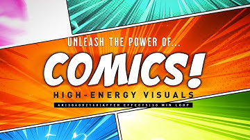 Unleash the Power of Comics! | High-Energy Visuals | 4K VIDEO