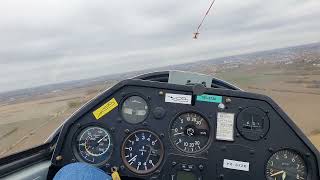 Zbor introductiv cu planorul IS-28B2 la Aerodromul Clinceni