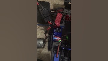 Traxxas e-revo 1/16 throttle problem