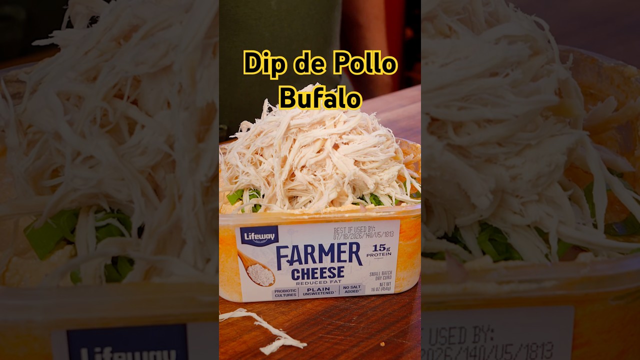 Dip de Pollo Bufalo // Buffalo Chicken Dip