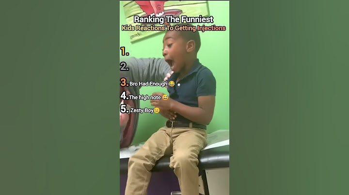 Ranking The Funniest Kids Reactions To Getting Injections #children #funny #ranking