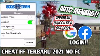 CHEAT FF TERBARU 2021 MOD MENU AUTO HEADSHOT + NO FC 💯 WORK LOGIN ALA PRO AIM JR screenshot 3