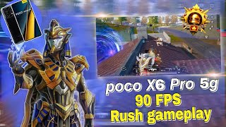 Poco X6 Pro 90 FPS Rush gameplay in bgmi 13 kills #bgmi #pubg #battlegroundsmobileindia