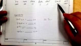 IED activity 3.2 how to read and convert metric units