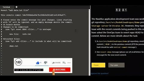 Git Revert Some Changes