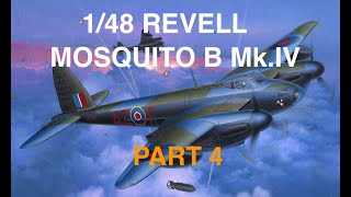 Сборка 1/48 Revell Mosquito B Mk.IV Build Part 4. Fuselage Assembly