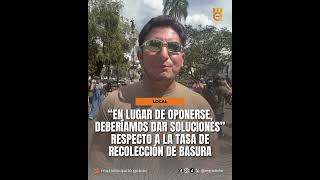 🔴 #Noticias | “En lugar de oponerse, deberíamos dar soluciones” respecto a la TRB.