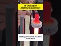 Heating the iron &amp; stainless steel bars #inductionheater #inductionheating #inductionheatingmachine