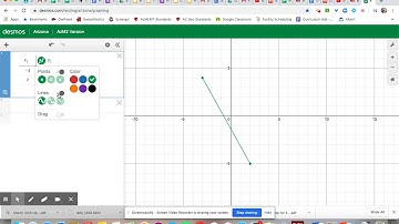 Making a Line Segment in Desmos_Jovanelly
