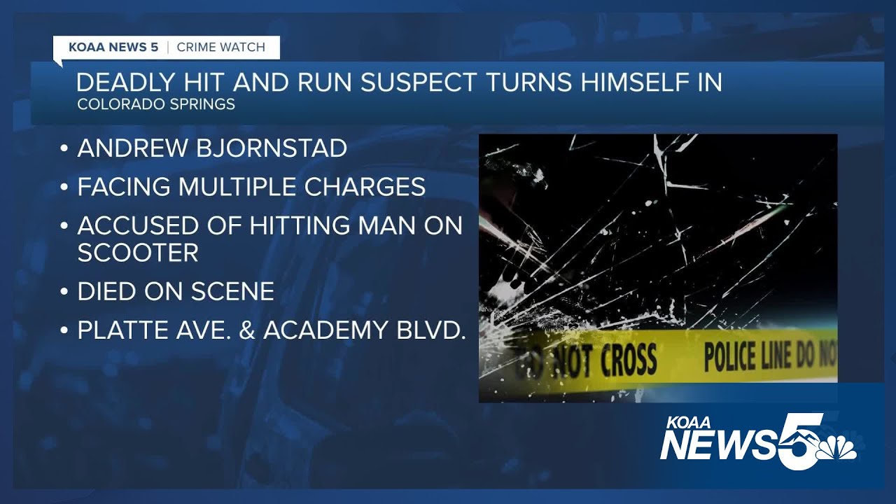 Man turns himself in after hit and run at E. Platte Ave. and N. Academy ...