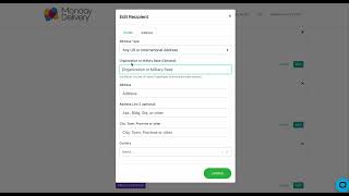 How to send to any USPS or International Address