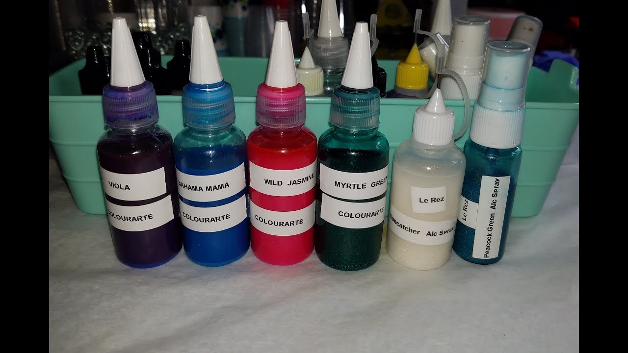 DIY Alcohol Inks from Sharpies – experiments and tips – ChirpHop Studio