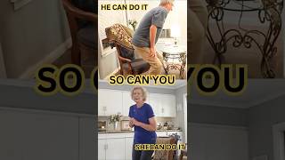 How Seniors Can Improve Leg Strength  #seniors #seniorexercise #homeexercise