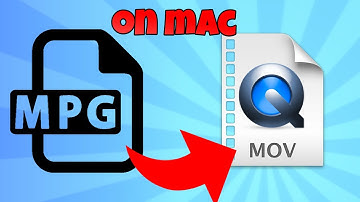 how to convert mpg to mov on mac