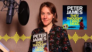 Gemma Whelan Reading They Thought I Was Dead by Peter James