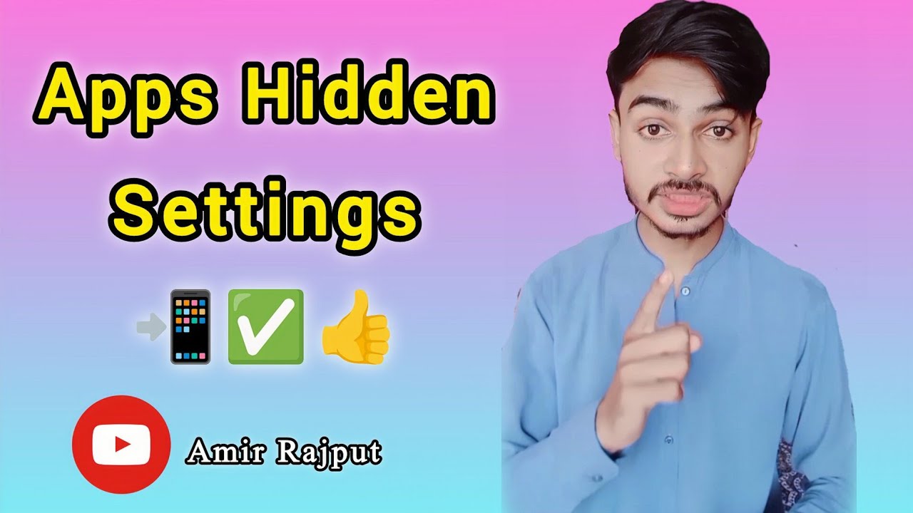App Hidden Settings / Mobile Setting / Important Settings of Mobile Phone / Security Settings.