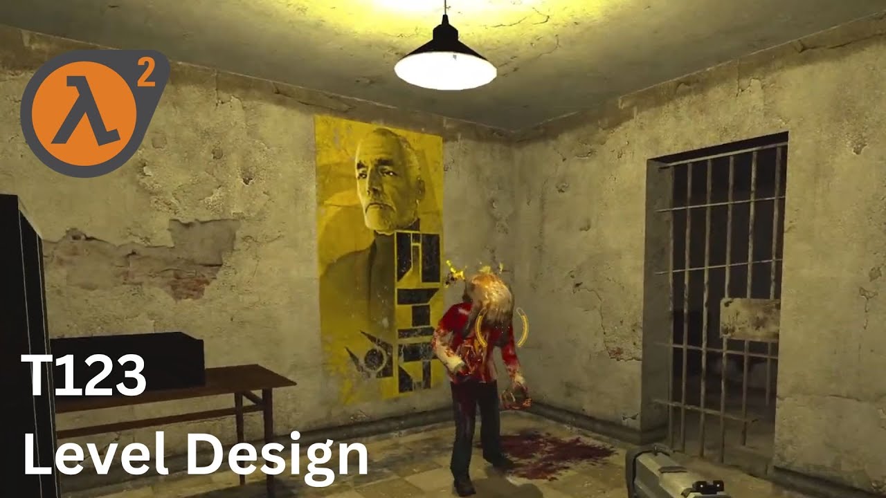 T123 I A Half Life 2 Custom Level ( Hammer Editor )