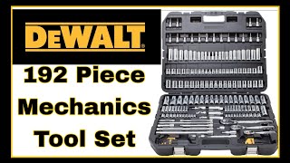 The BEST Deal I found on a Mechanics Socket Set! Dewalt 192 pc Mechanics tool set (DWMT75049)