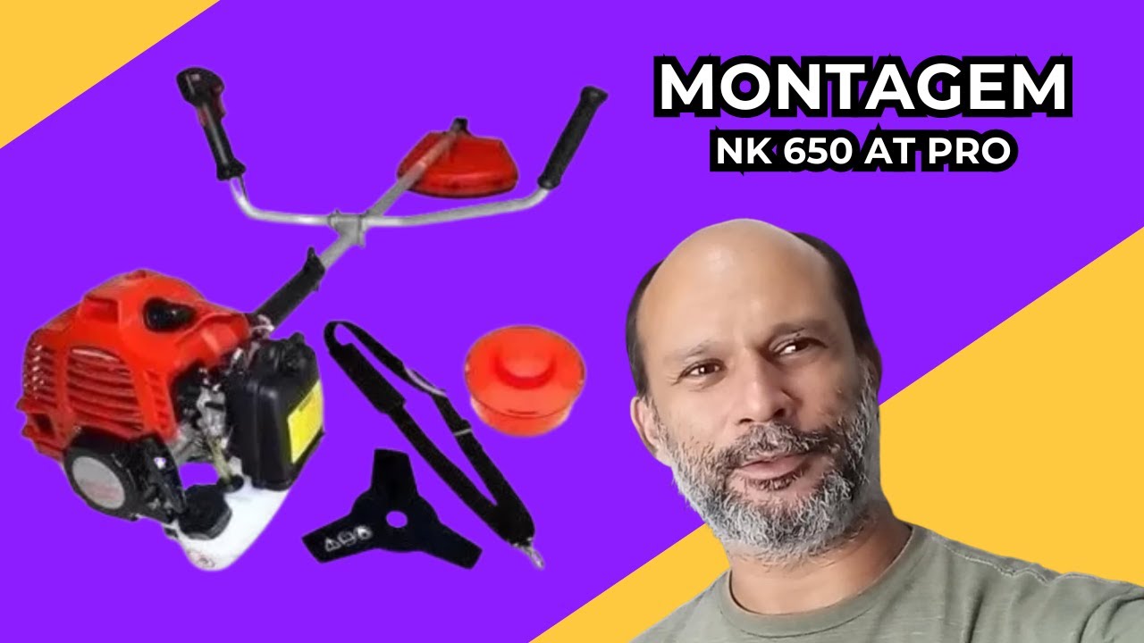 Roçadeira - Montando a roçadeira NAKASAKI - NK 650 AT PRO
