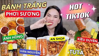 [Review] TOP 5 BÁNH TRÁNG PHƠI SƯƠNG HOT NHẤT TOPTOP! Kiều Duyên, Ánh Hồng, Tuta, Vân Nguyễn, Anshop