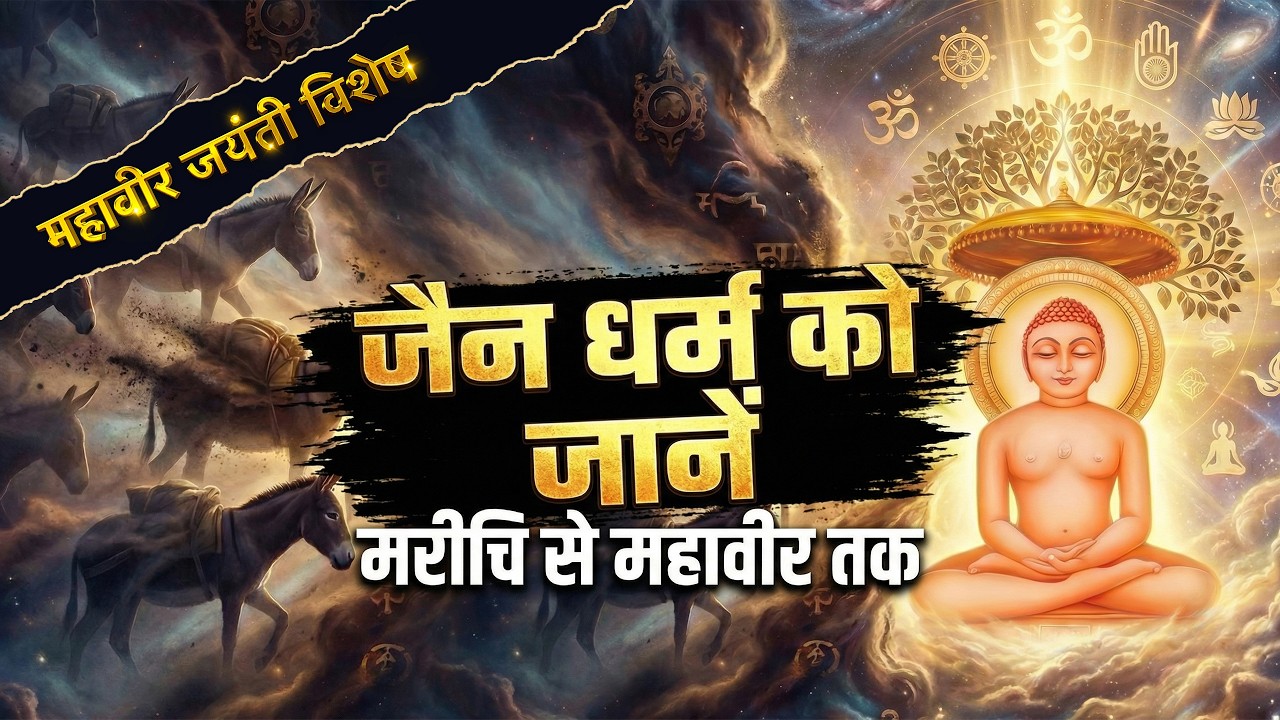 Mahavir Jayanti 2026 Special : मरीचि से महावीर जैन तक का सफर: 60 करोड़ बार गधा बनने की पूरी कहानी