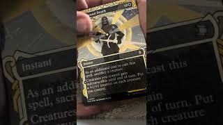 New set is here opened a fracture #collectorboster #mtg #packopening