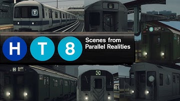 OpenBVE NYC Subway "Scenes from Parallel Realities"