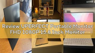 Review UPERFECT Portable Monitor FHD 1080P 15.6 Inch Monitor IPS Display Matte Screen, with Standard