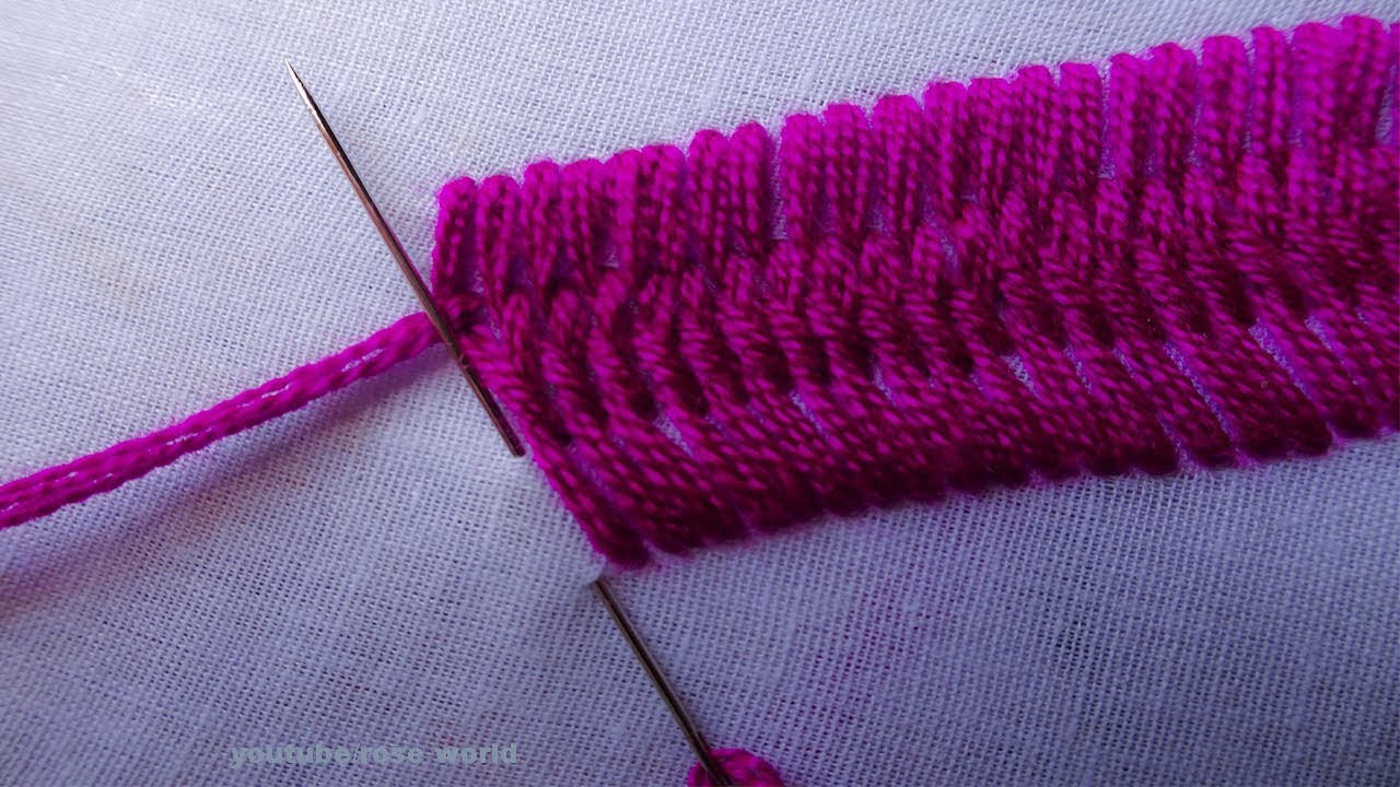 Basic Hand Embroidery part 19 hand embroidery tutorial for beginner