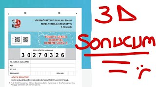 3D Tr Geneli̇ 3 Deneme Sonu
