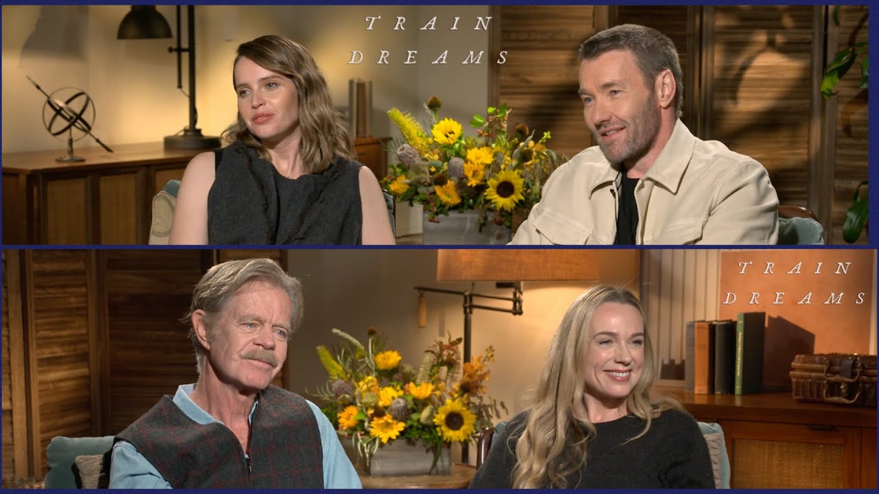 Интервью с актёрами сериала «Поезд мечты»! Джоэл Эдгертон, Фелисити Джонс, Керри Кондон, Уильям Х...