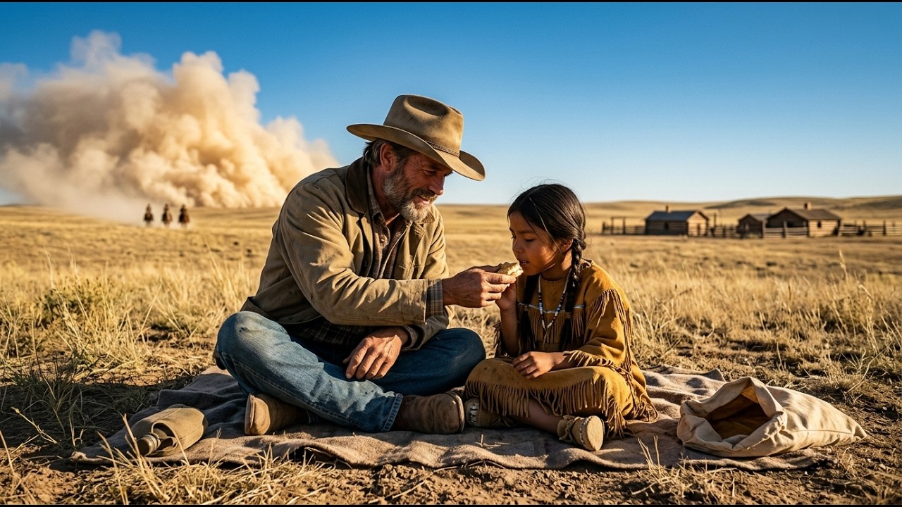 He Shared His Last Food With a Lost Apache Girl — A Week Later, Something Arrived at His Ranch