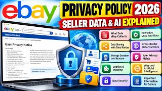 eBay Privacy Policy Explained 2026 | Seller Data, Privacy Rights & AI Policy !!