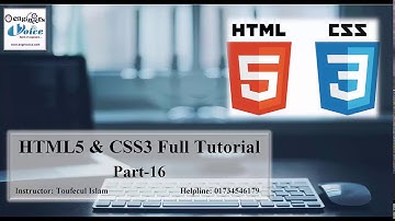 HTML5 & CSS3 |Full Tutorials in Bangla for beginner Part 16- (CSS Text)