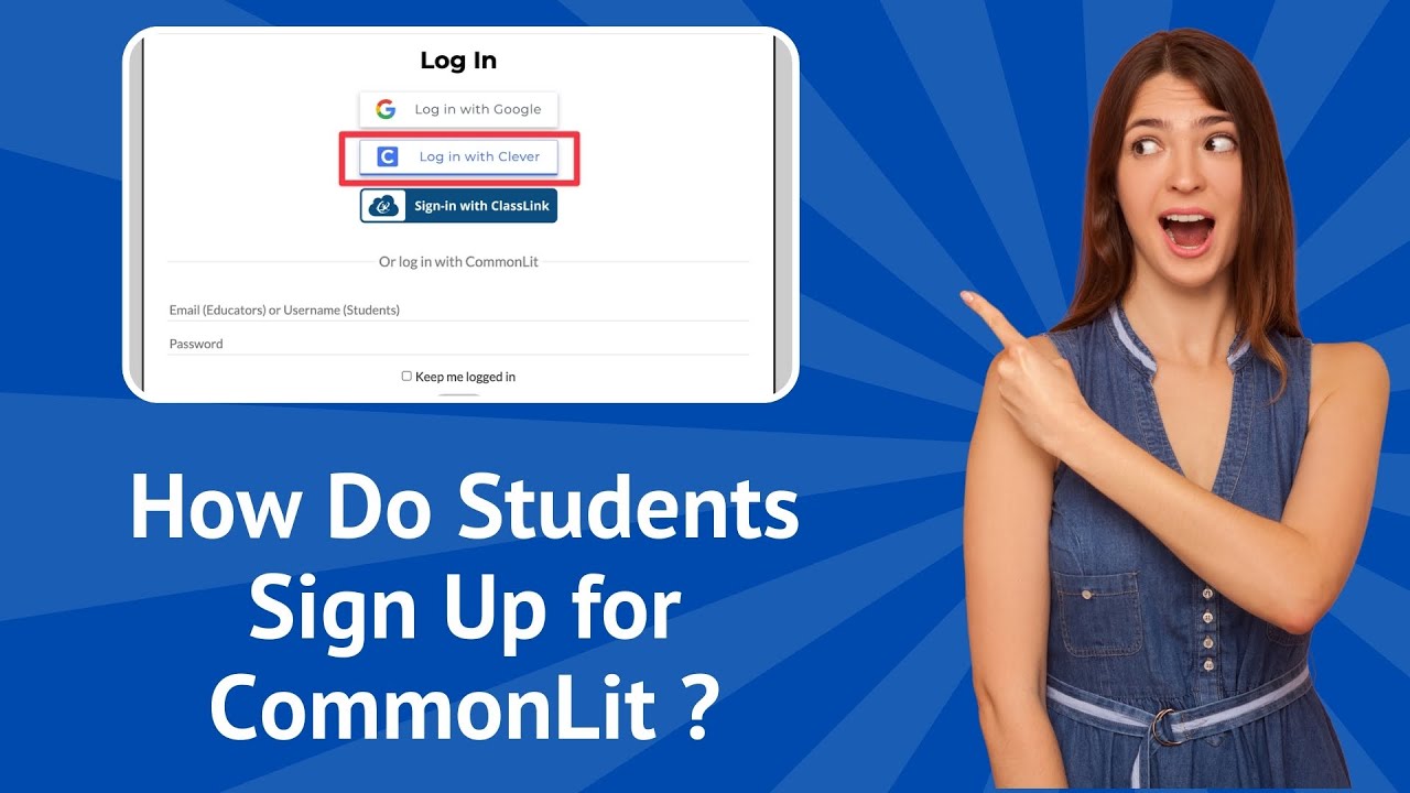 How Do Students Sign Up for CommonLit ? | Step-by-Step Guide - YouTube