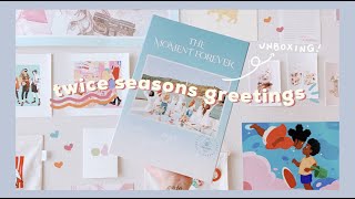 twice seasons greetings unboxing 🧡💖