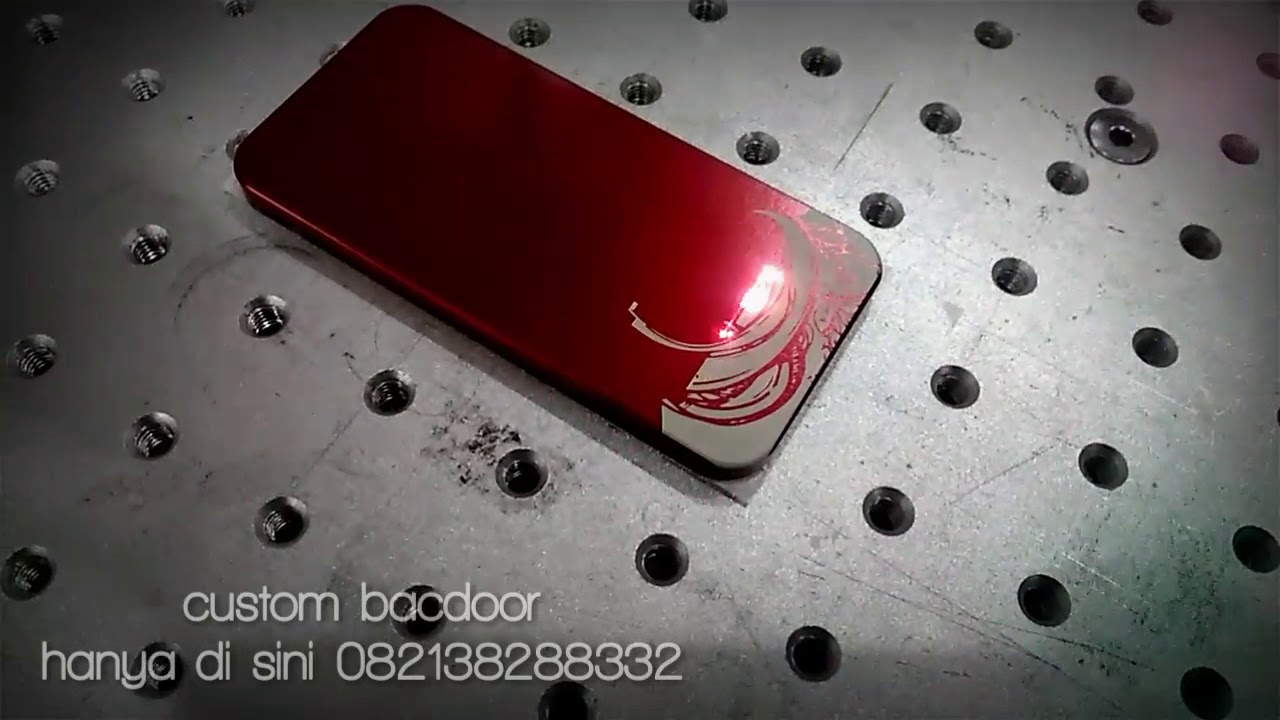 Backdoor Hexohm V3 Aluminium Red Costum Laser Pm&dm