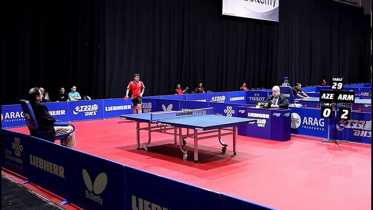 Armenia Azerbaidjan 30 (World table tennis championships Dortmund