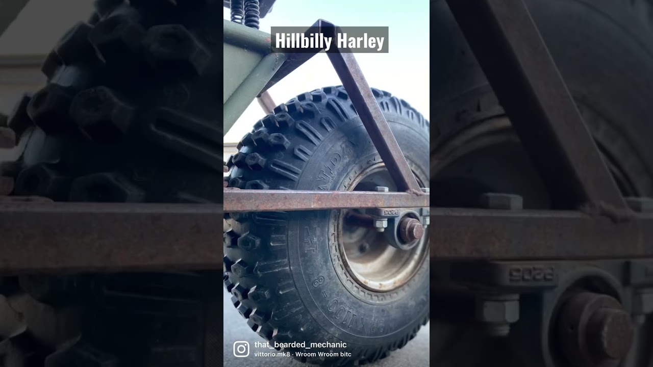 The DIY Hillbilly Harley • 