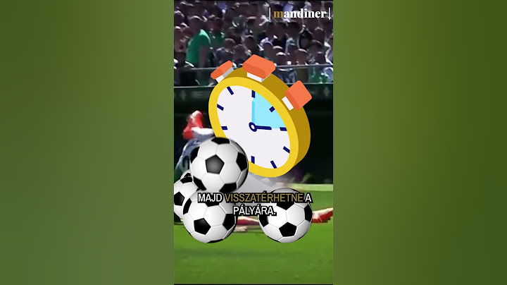 Itt a kék lap a futballban? 😮⚽️ #mandiner #foci