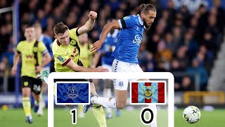 (Highlights) Everton: 1 Burnley: 0 In England Premier League