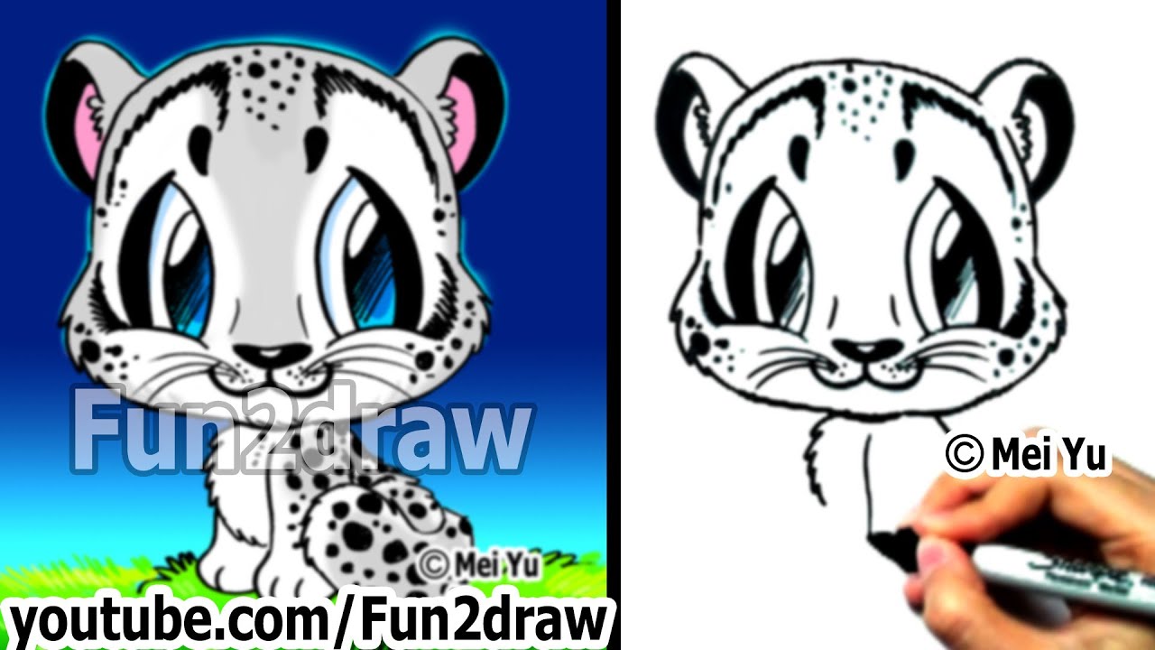 Featured image of post Anime Snow Leopard Drawing Polish your personal project or design with these snow leopard transparent png images make it even more personalized and more attractive