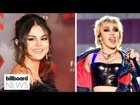 Miley Cyrus Reacts to Selena Gomez’s Impression Of Her On ‘SNL’ | Billboard News