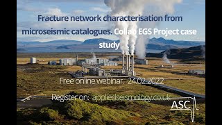 Fracture network characterisation from microseismic catalogues