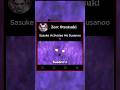Sasuke Activates Susanoo 😈 || #shorts #shortvideo #naruto #narutoshippuden #sasuke #anime