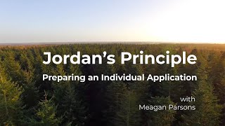Jordan's Principle: Preparing an Individual Application