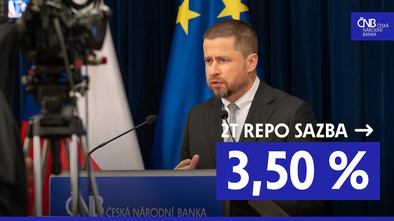 ČNB ponechala úrokové sazby na stávající úrovni | Záznam tiskové konference z 18. 12. 2025