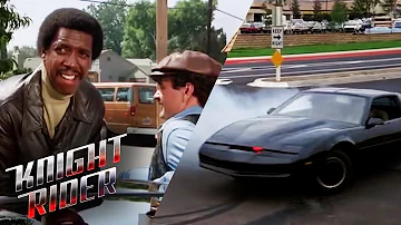 Car Thieves Attempt To Steal KITT | Knight Rider